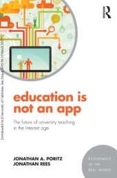 book Education Is Not an App: The future of university teaching in the Internet age