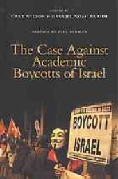 book The Case Against Academic Boycotts of Israel