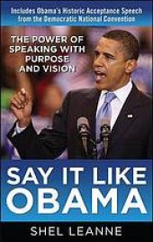 book Say It Like Obama