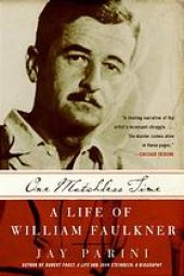 book One Matchless Time: A Life of William Faulkner