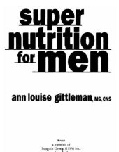 book Super Nutrition for Men