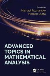 book Advanced topics in mathematical analysis