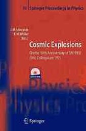 book Cosmic explosions: on the 10th anniversary of SN1993J