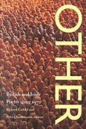 book Other British and Irish poetry since 1970