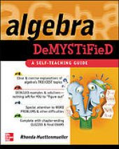 book Algebra demystified