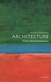 book Architecture: A Very Short Introduction