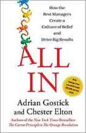 book All In: How the Best Managers Create a Culture of Belief and Drive Big Results