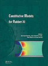 book Constitutive models for rubber XI: proceedings of the 11th European conference on constitutive models for rubber, Nantes, France, 25-27 June 2019