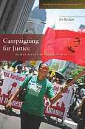 book Campaigning for justice: human rights advocacy in practice