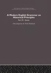 book A modern English grammar on historical principles. Part VII, Syntax