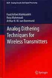 book Analog dithering techniques for wireless transmitters