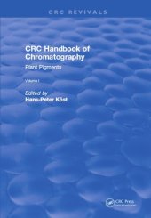 book CRC handbook of chromatography. Volume I, Plant pigments