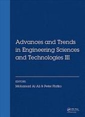 book Advances and Trends in Engineering Sciences and Technologies III: Proceedings of the 3rd International Conference on Engineering Sciences and Technologies (ESaT 2018), September 12-14, 2018, High Tatras Mountains, Tatranské Matliare, Slovak Republic