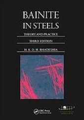 book Bainite in steels: theory and practice