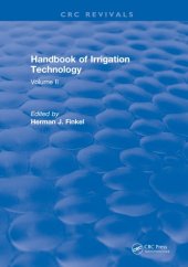 book Handbook of Irrigation Technology: Volume 2