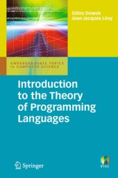 book Introduction to the Theory of Programming Languages [recurso electrónico]