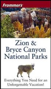 book Frommer's Zion & Bryce Canyon national parks