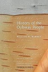 book History of the Ojibway People