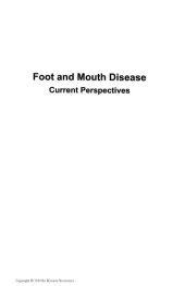 book Foot and Mouth Disease: Current Perspectives