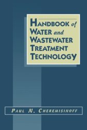 book Handbook of water and wastewater treatment technology