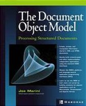 book Document object model: processing structured documents