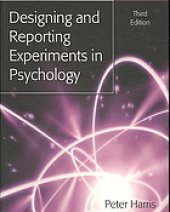 book Designing and reporting experiments in psychology