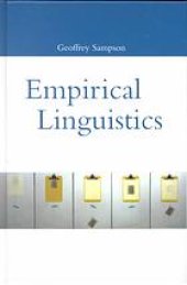 book Empirical linguistics