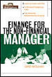 book Finance for non-financial managers