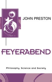 book Feyerabend Philosophy, Science and Society