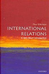 book International relations: a very short introduction