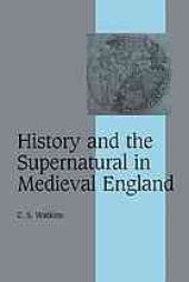 book History and the Supernatural in Medieval England