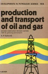 book Production and transport of oil and gas. Part B, Gathering and transportation