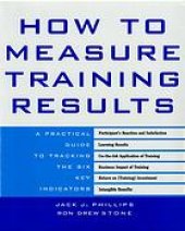 book How to Measure Training Results