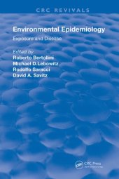 book Environmental epidemiology: exposure and disease