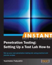 book Instant penetration testing: setting up a test lab how-to