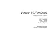 book Fortran 90 handbook: complete ANSI/ISO