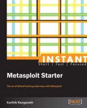 book Instant Metasploit Starter