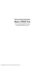 book Electronic device architectures for the nano-CMOS era: from ultimate CMOS scaling to beyond CMOS devices