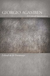 book Giorgio Agamben: a Critical Introduction