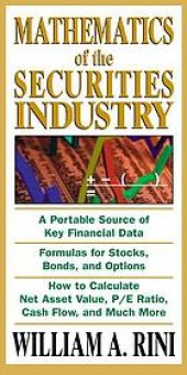 book Mathematics of the securities industry