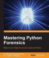 book Mastering Python Forensics