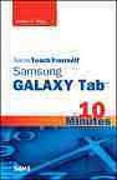 book Sams Teach Yourself Samsung GALAXY Tab in 10 Minutes