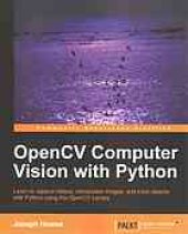 book OpenCV Computer Vision with Python