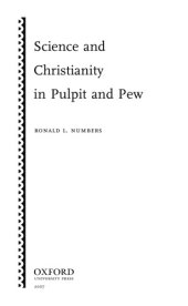 book Science and Christianity in pulpit and pew