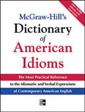 book McGraw-Hill's dictionary of American idioms and phrasal verbs