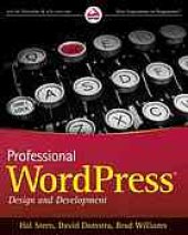 book Professional WordPress: design and development