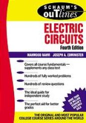 book Schaum's Outline of Electric Circuts