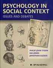 book Psychology in social context: issues and debates