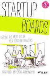 book Startup Boards: Getting the Most Out of Your Board of Directors