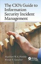 book The CIO's guide to information security incident management